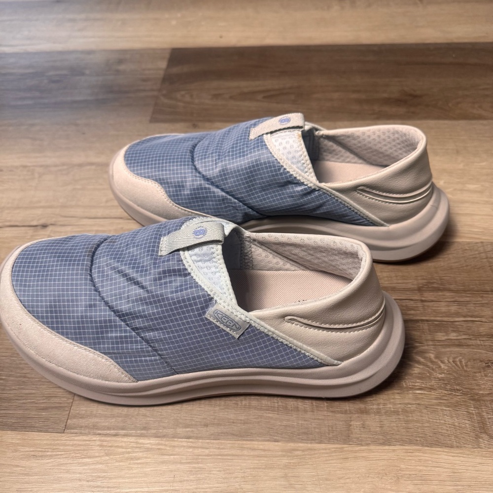 KEEN Women’s Whyser Slip-On Sneaker Size 11 in “Faded Denim”
